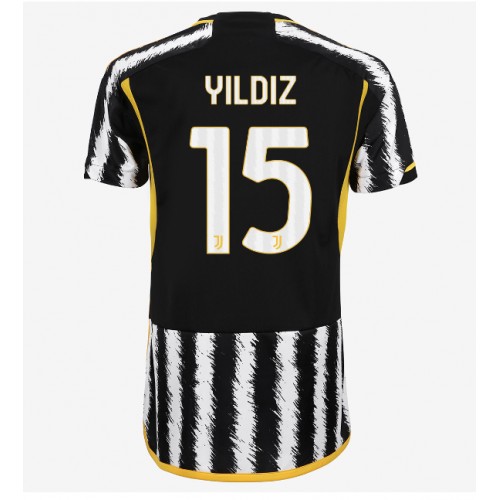 Juventus Kenan Yildiz #15 Domaci Dres za Ženska 2023-24 Kratak Rukav